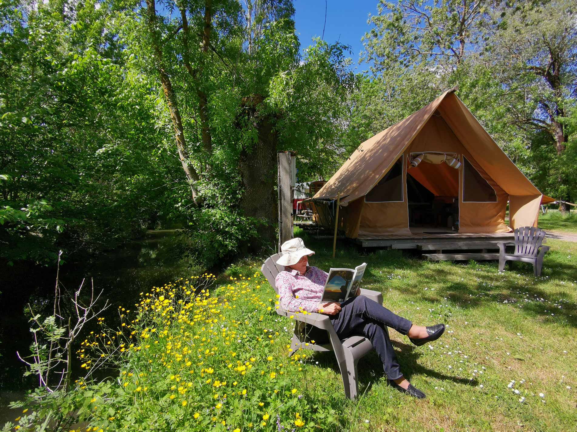 camping nature marais poitevin